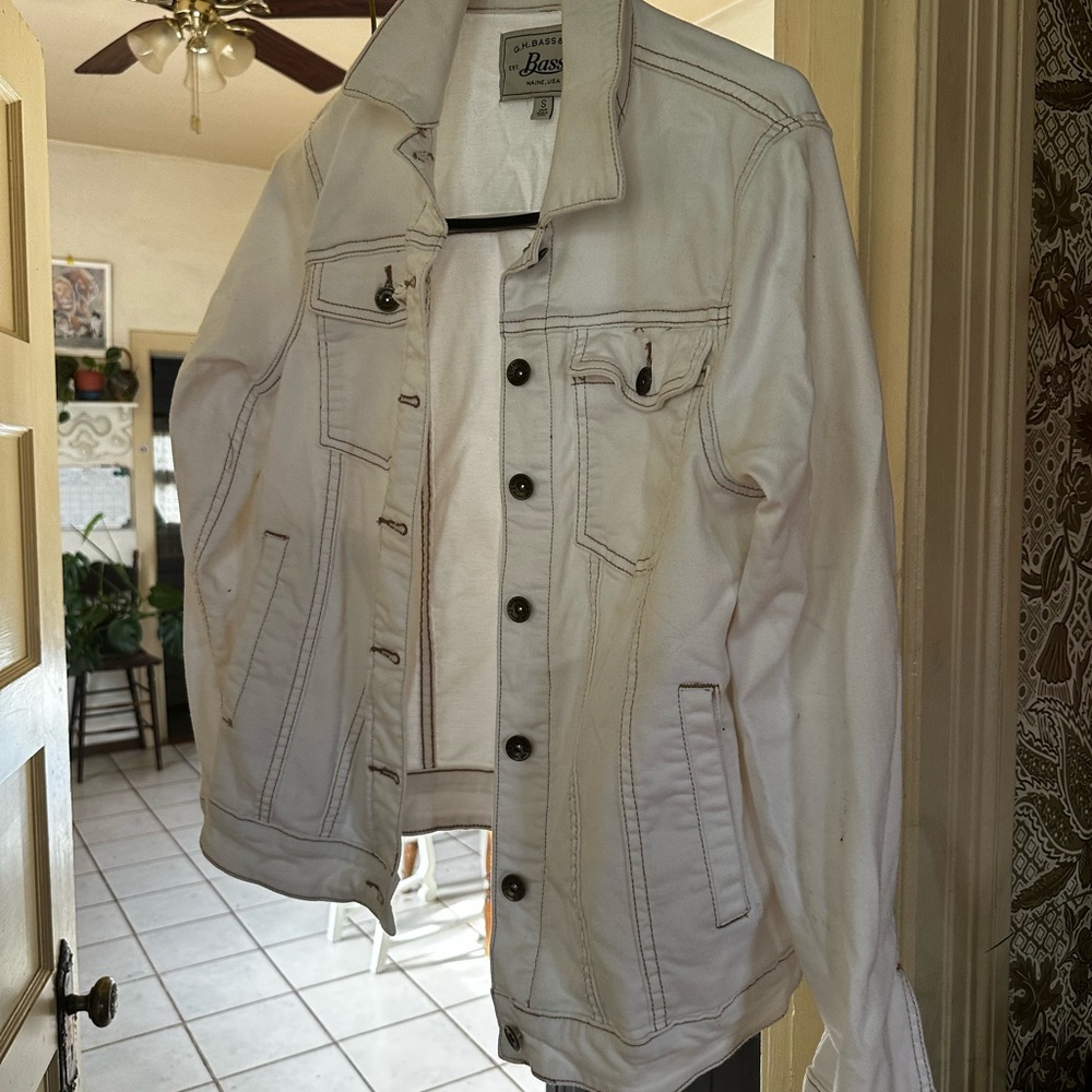 Bass Off-White Denim Jacket